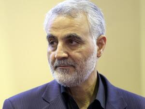 سليماني ظهر برفقة نائب رئيس الحشد الشعبي في العراق أبو مهدي المهندس