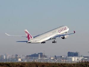 Qatar Airways on Monday said it has suspended all flights to Saudi Arabia until June 6. (Remy Gabalda/ AFP)