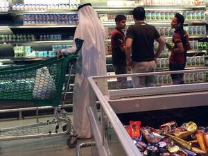  زودت تركيا قطر في وقت سابق بكميات كبيرة من المواد الغذائية لتعويض النقص الناتج