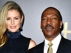 Eddie Murphy with Paige Butcher (Twitter)