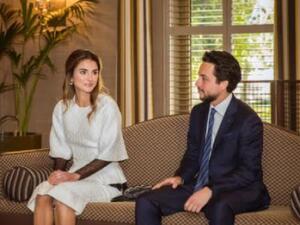 الملكة رانيا تتألق بطقم هوت كوتور للمصمم جورج حبيقة‎