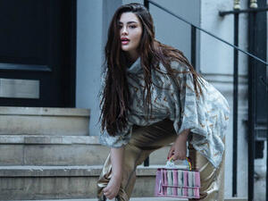 Rawan is the 2017 winner of the gold shine award for “The Most Influential Social Media Figure of the year” in Dubai. (Source: rawan - Instagram)