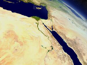The project is the world’s first zone to extend across three countries, stretching its borders into neighboring Jordan and Egypt. (Shutterstock)