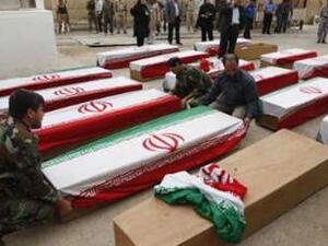العراق وإيران يتبادلان رفات 110 جنود قتلوا خلال حرب الثمانينيات