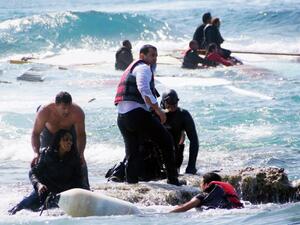 A group of Turkish fishermen claims the Greek Coast Guard sunk a dinghy full of migrants. (AFP/File)