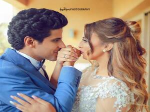 حمدي المرغيني وإسراء عبدالفتاح