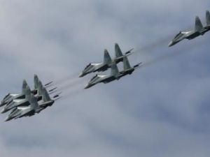 مقاتلات روسية من طراز سوخوي
