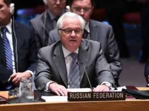 السفير الروسي لدى الامم المتحدة فيتالي تشوركين
