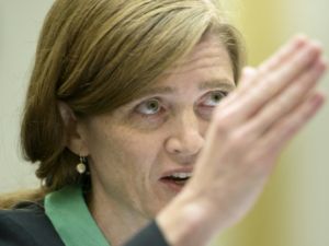 مندوبة الولايات المتحدة لدى الامم المتحدة سامانثا باور