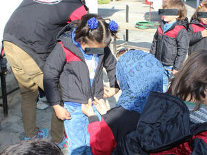 (دفونا 3) مستهدفة اغاثة ثلاثة الاف لاجئ سوري