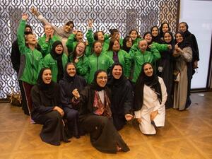 Saudi Arabia athletes and coaches for Special Olympics World Games (Photo: Saudi Gazette)