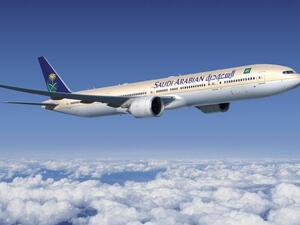 Saudia plane. (File photo)