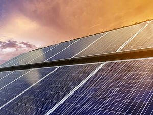 Solar panels. 