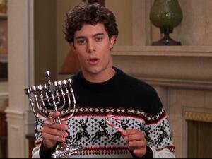 Seth celebrating Hanukkah in The O.C. (Complex CA)