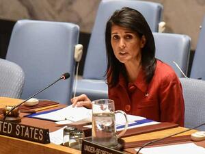  نيكي هيلي السفيرة الأمريكية لدى الأمم المتحدة