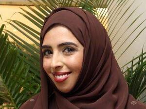 Emirati poet and blog novelist Shahd Thani. (Photographer: Rahul Gajjar/Twitter)