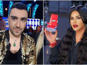 الفنانة الإماراتية أحلام والفنان التونسي شمس الدين باشا