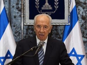  الرئيس الإسرائيلي السابق شمعون بيريز 
