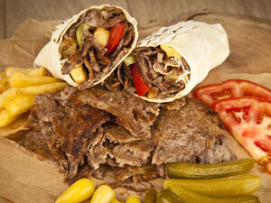 شاورما اللحم