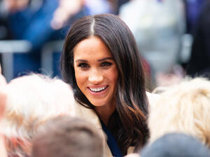 Markle is expecting her first child with Prince Harry (Source: FiledIMAGE / Shutterstock )