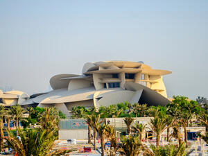 Qatar National Museum in Cornish. (Shutterstock/ File Photo)