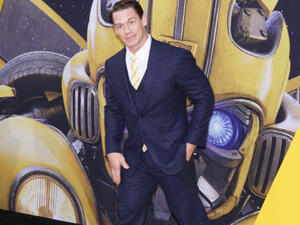 Cena is seen in new transformers film Bumblebee  (Source: Alex Millauer / Shutterstock ) 
