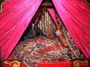 Indian people doing Wedding Rituals (Shutterstock)	