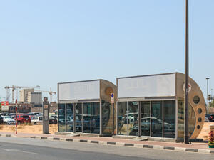 An air conditioned bus stop in Dubai.(Shutterstock/ File Photo)
