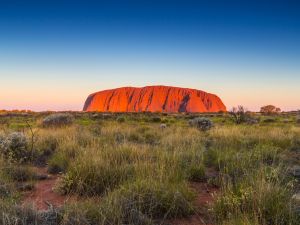 Ayers rock before sunset at Uluru-Kata Tjuta National Park, Northern Territory, Australia (Shutterstock)