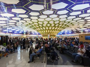 Abu Dhabi International Airport interior (Shutterstock)