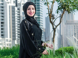 The Abaya (a loosely-fitted, full-coverage garment worn by Muslims) has joined the solar-powered fashion realm thanks to Manaal Al- Hammadi, a Dubai-based contemporary abaya fashion designer, (Shutterstock)