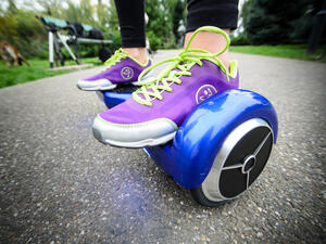 The two wheeled vehicles have been deemed too dangerous for use in public areas. (Shutterstock)