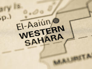 A map showing Western Sahara. (Shutterstock)