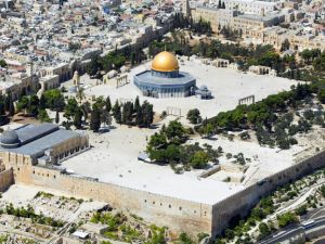 While Jewish visitation is permitted to the compound, non-Muslim worship at Al-Aqsa is prohibited according to an agreement signed between Israel and the Jordanian government after Israel’s illegal occupation of East Jerusalem in 1967 (Shutterstock/File)