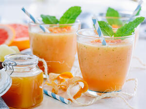 شراب الأناناس مع الجريب فروت