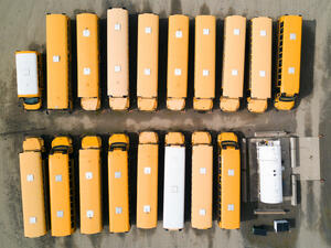 The project serves teachers who work in schools 150-250 km away from their residences at a nominal fee of SR500 ($134) per month (Shutterstock/File)