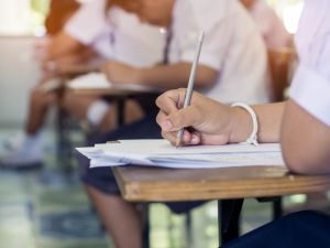 The phenomenon of exam leaking on social media started in 2014 (Shutterstock/File)