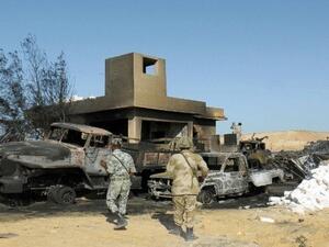 Egyptian soldiers in Sinai (AFP/File Photo)