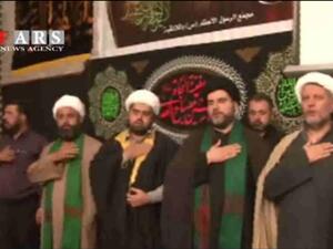 معمّمون شيعة شاركوا في العزاء الذي أقيم في اللاذقية - يوتيوب