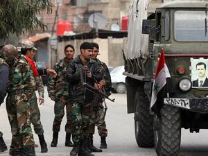 المعارضة قالت إن جيش النظام أرسل تعزيزات على الحدود مع العراق والأردن