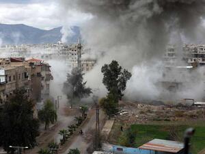 المدنيين قتلوا في الغارات التي استهدفت قرية الشعفة التي تعتبر آخر جيب تحت سيطرة داعش 