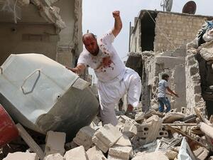 تعرض حي طريق السد وأحياء درعا جنوب سورية لقصف 