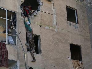 صعد النظام وروسيا الحملة الجوية والقصف على أحياء حلب المحاصرة