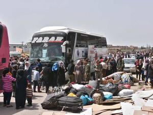 انتهاء عمليات الإجلاء من أربع بلدات محاصرة في سوريا
