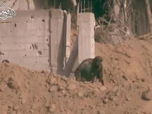 مشهد لقنص أحد جنود النظام السوري - يوتيوب
