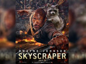 The Rock Pulls a Stunt in Skyscraper's Final Trailer  (source: the rock / Instagram ) 