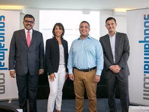 The funding round included Saudi-based TAQNIA Fund, UAE Exchange and UK comparison site GoCompare. (Courtesy of Souqalmal)