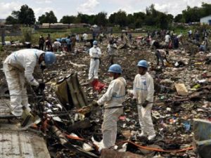 العثور على الصندوقين الاسودين لطائرة الشحن المتحطمة بجنوب السودان