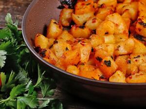 البطاطا المكسيكية الحارة