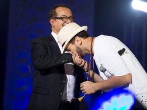  سعد لمجرد ووالده